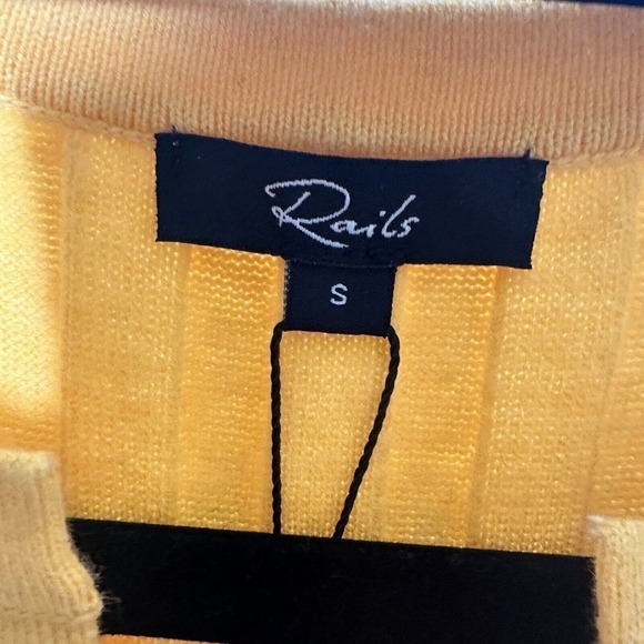 NWT Rails Ashley Ribbed Midi Sweater Dress 891B-142B-2637 Women Melon Size Small - Picture 7 of 8